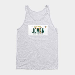 Jovan License Plate - FL Tank Top